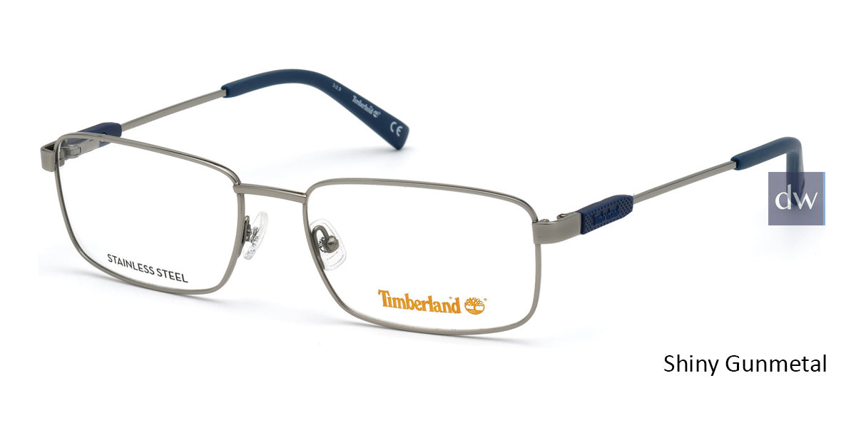 Shiny Gunmetal Timberland TB1669 Eyeglasses