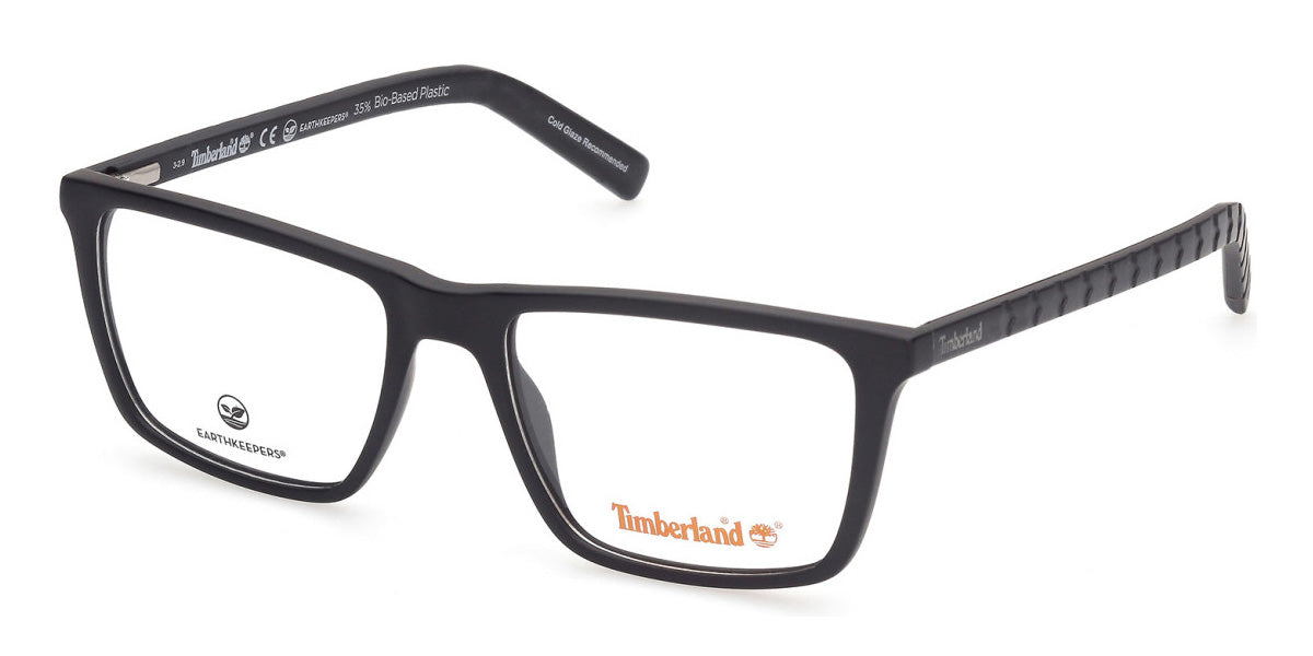 Matte Black Timberland TB1680 Eyeglasses