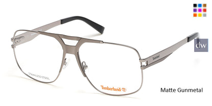 Matte Gunmetal Timberland TB1701 Eyeglasses