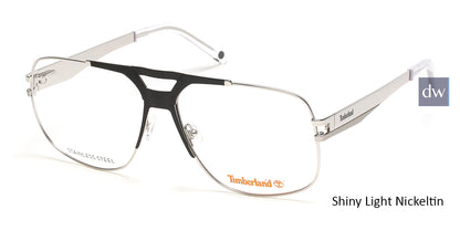 Shiny Light Nickeltin Timberland TB1701 Eyeglasses