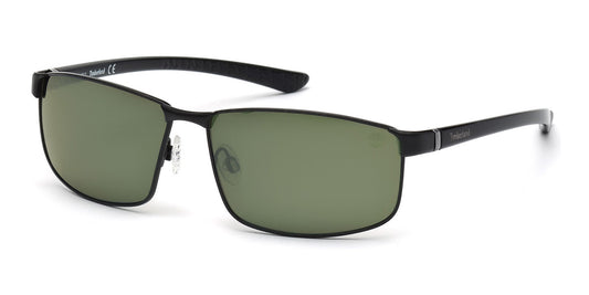 Satin Black Timberland TB9035 Sunglasses.