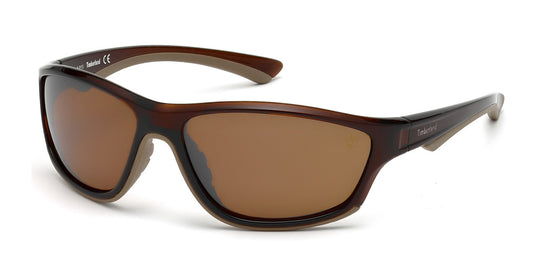 Crystal Brown Timberland TB9045 Sunglasses.