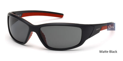 Matte Black Timberland TB9049 Sunglasses
