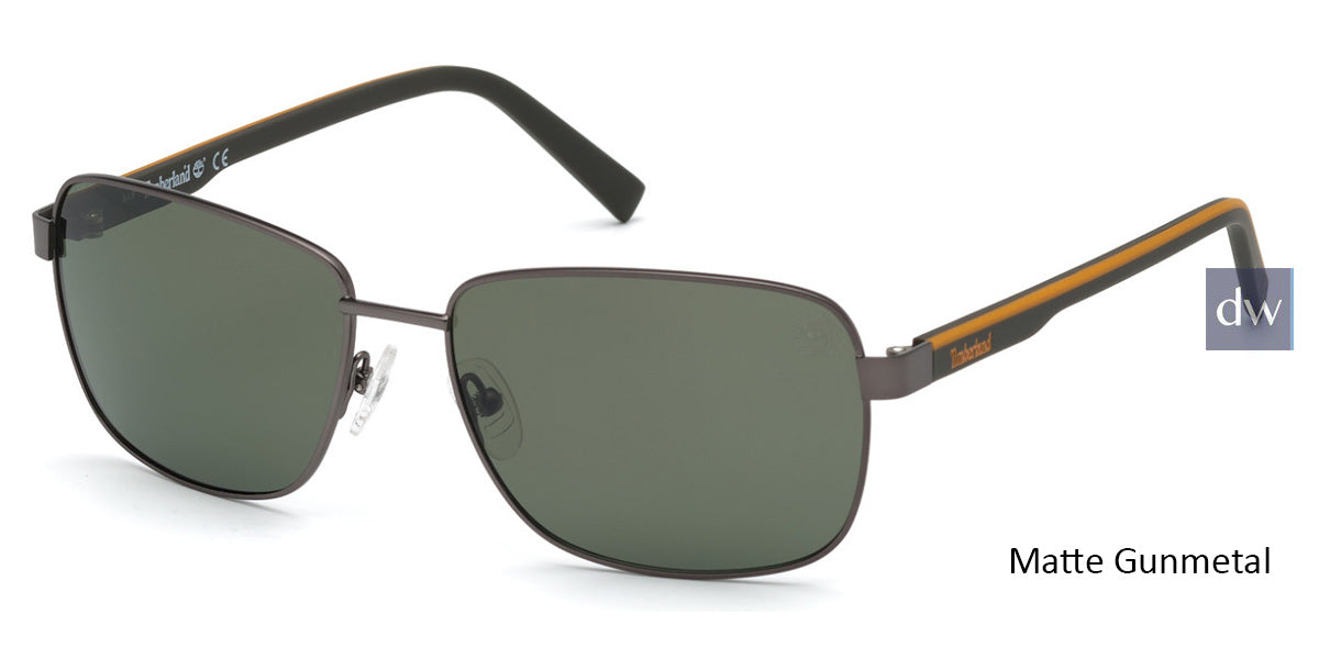 Matte Gunmetal Timberland TB9196 Sunglasses
