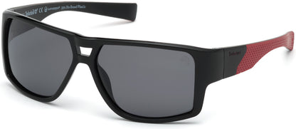 Shiny Black Timberland TB9204 Sunglasses