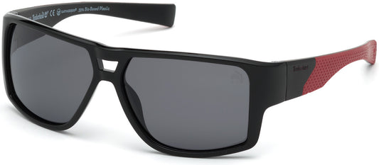 Shiny Black Timberland TB9204 Sunglasses