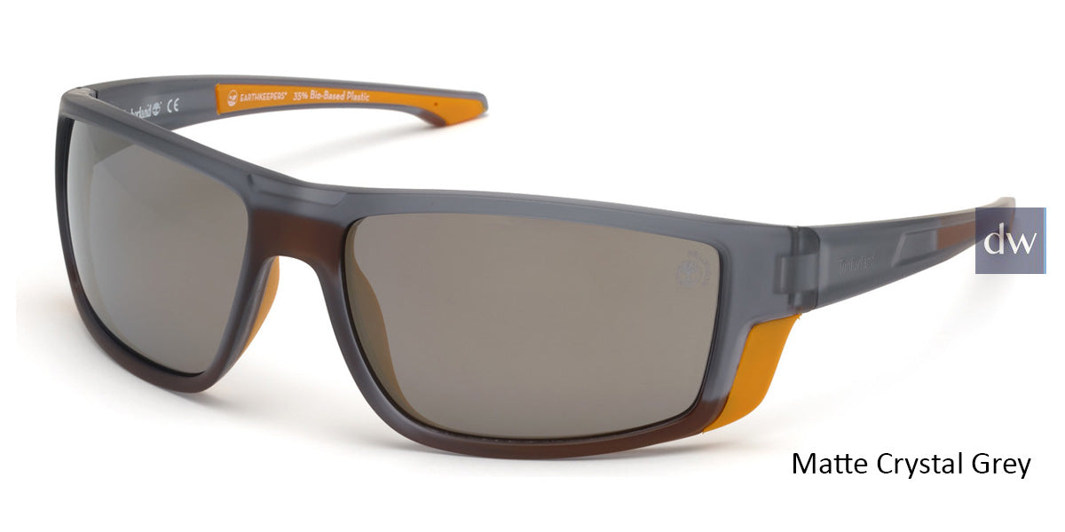 Matte Crystal Grey Timberland TB9218 Sunglasses