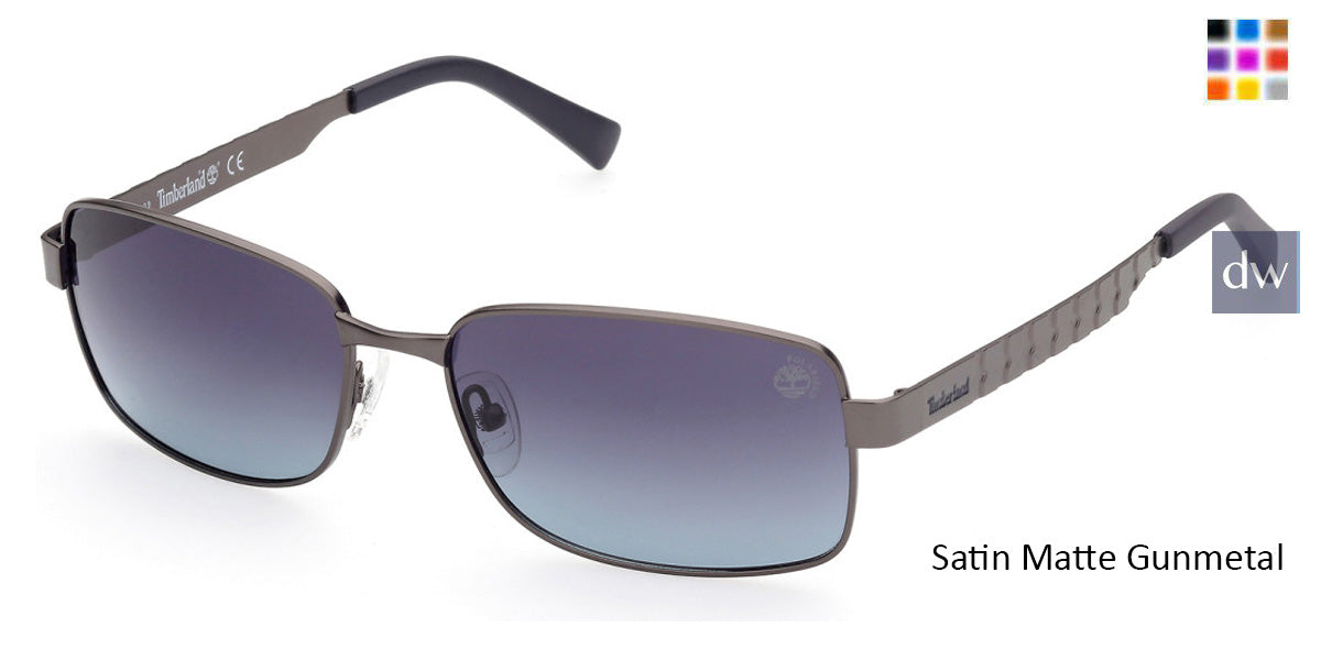 Satin Matte Gunmetal Timberland TB9226 Sunglasses