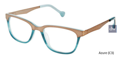 Azure (C3) Lisa Loeb Tiggle Eyeglasses - Teenager