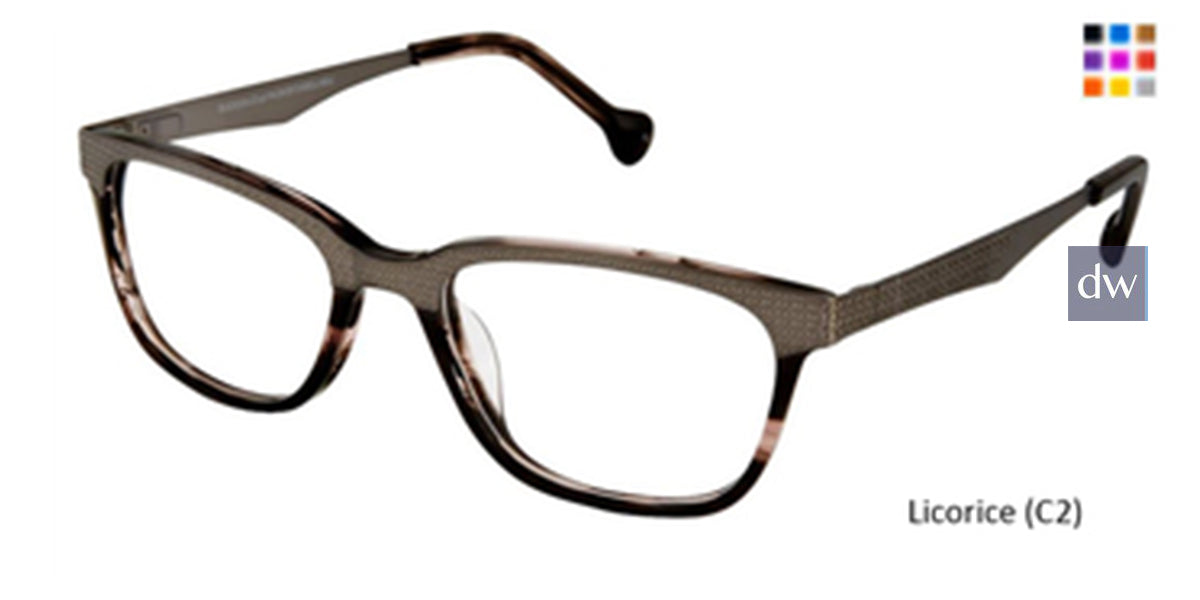 Licorice (C2) Lisa Loeb Tiggle Eyeglasses - Teenager