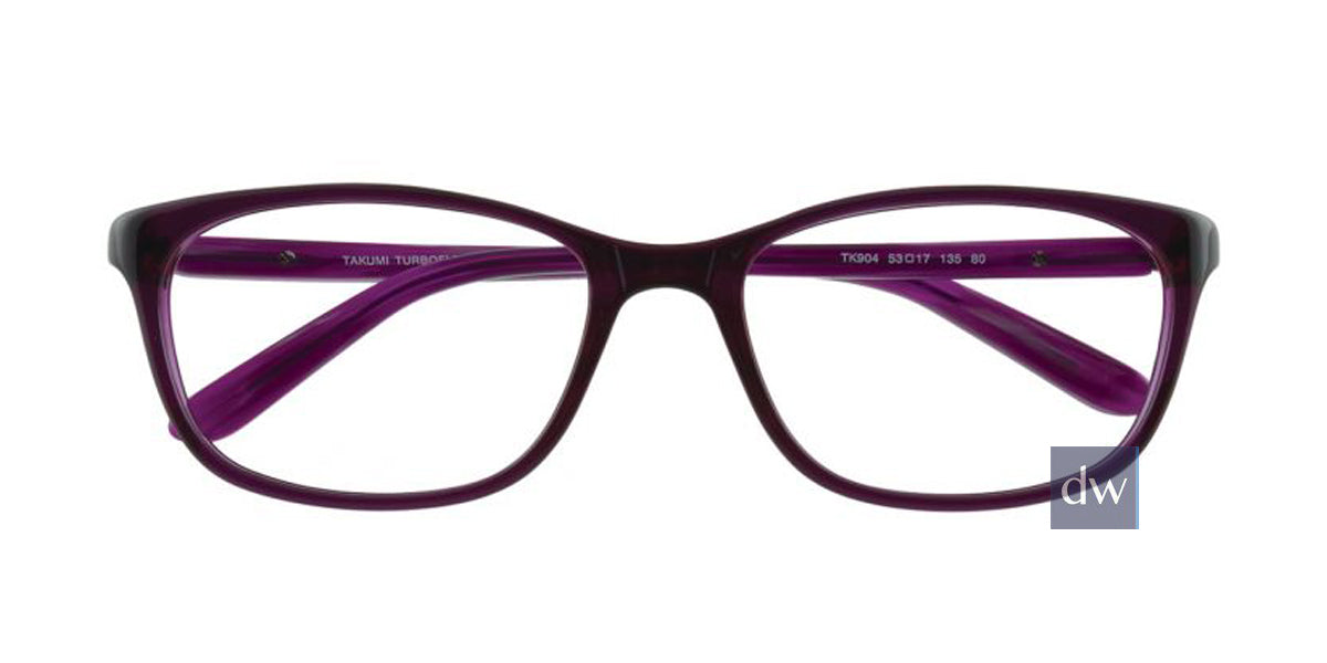 Dark Purple Crystal Turboflex TK904 Eyeglasses.