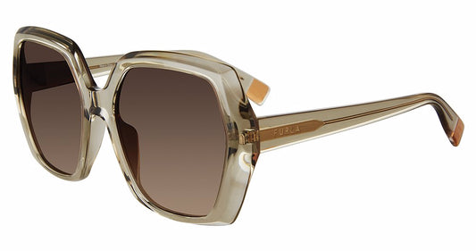 TRANS GREEN Furla SFU620V Sunglasses