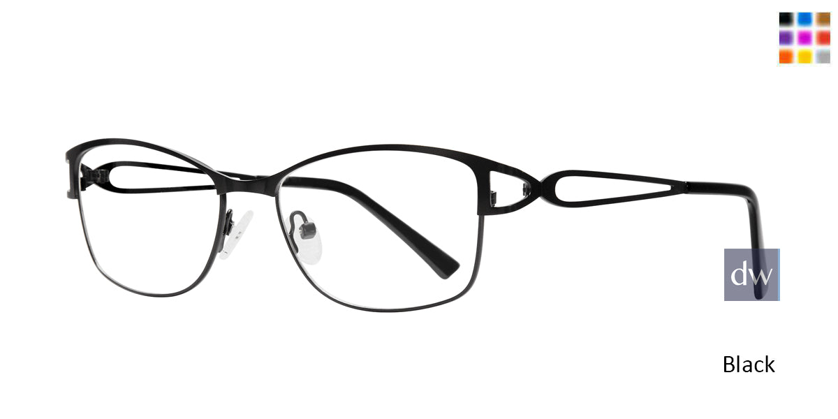 Black Eight To Eighty Tara Eyeglasses.