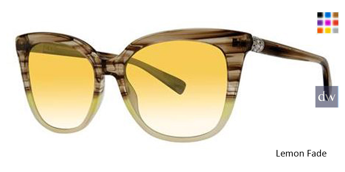 Lemon Fade Vera Wang Tatiana Sunglasses.