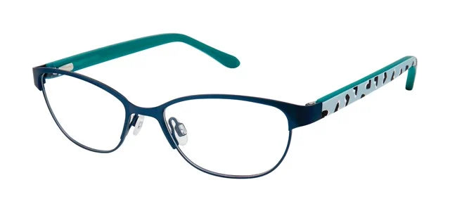 Lulu Guinness LK021 Modified Rectangle Eyeglasses
