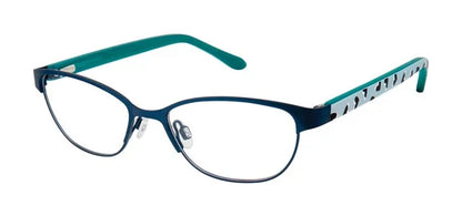 Lulu Guinness LK021 Modified Rectangle Eyeglasses
