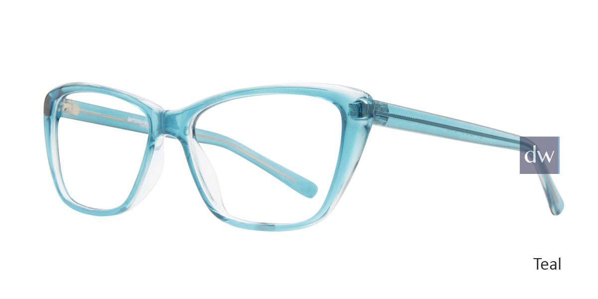 Teal Affordable Design Liv Eyeglasses.