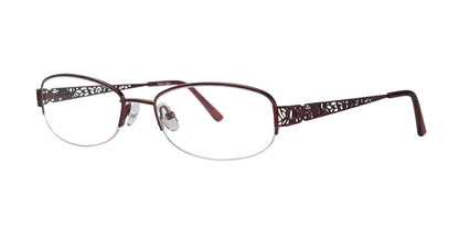 Burgundy Destiny Teagan Eyeglasses.