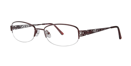 Burgundy Destiny Teagan Eyeglasses.