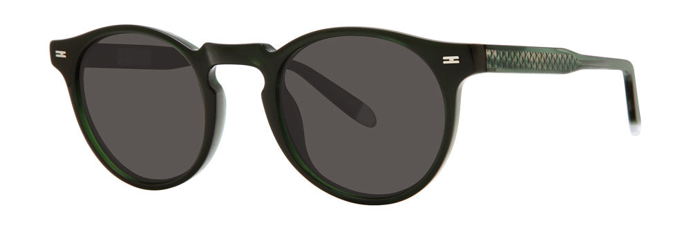 Original Penguin The Hahn men's round acetate sunglasses in Tiger's Eye — polarized