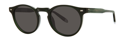 Original Penguin The Hahn men's round acetate sunglasses in Tiger's Eye — polarized