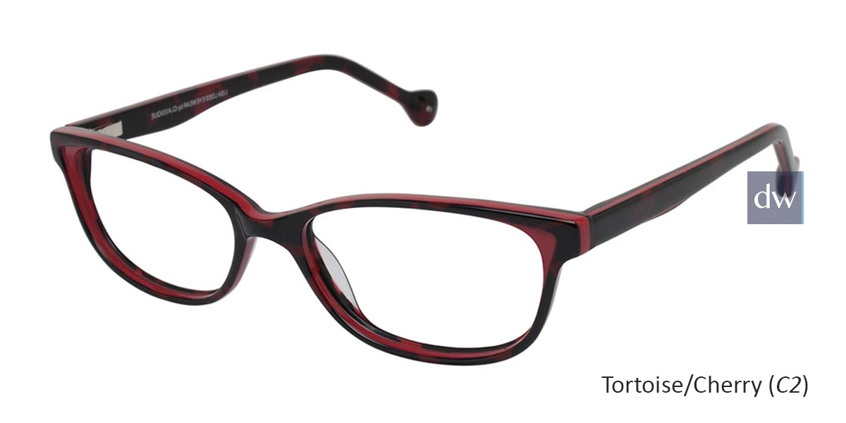 Tortoise/Cherry (C2) Lisa Loeb Hurricane Eyeglasses