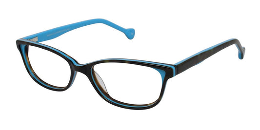 Tortoise/Aqua (C3) Lisa Loeb Hurricane Eyeglasses
