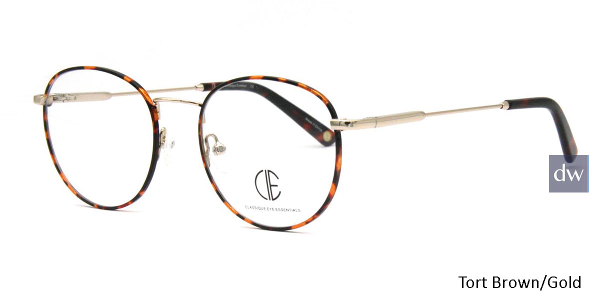 Tort Brown/Gold Cie Sec151 Eyeglasses