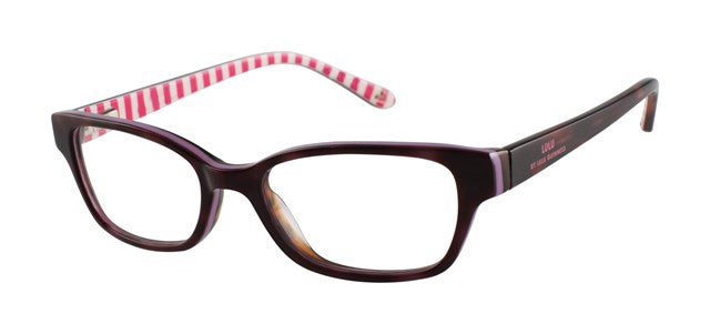 Lulu Guinness LK010 Rectangle Eyeglasses