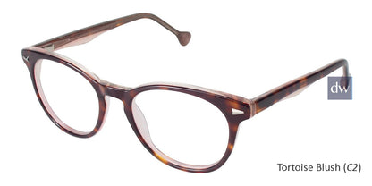 Tortoise Blush (C2) Lisa Loeb Gold Dust Eyeglasses