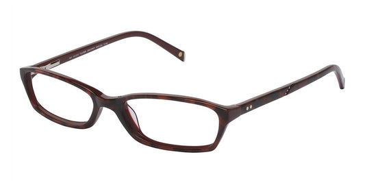 Tortoise Merlot (C1) Lisa Loeb Split Second Eyeglasses.