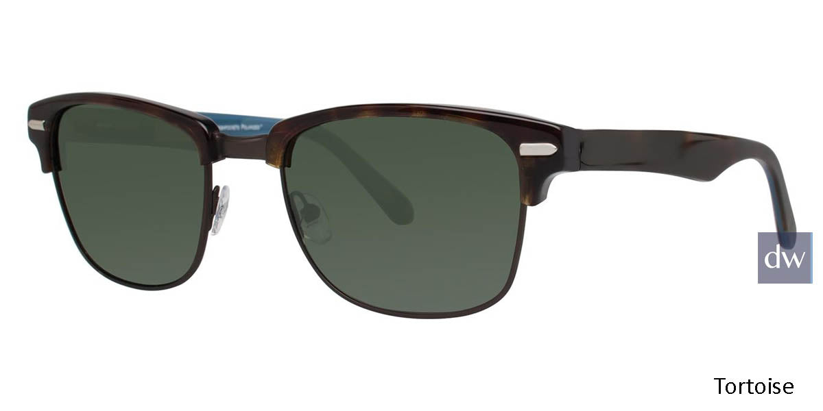 Tortoise(Polarized) Original Penguin The Highpocket Polarized Sunglasses