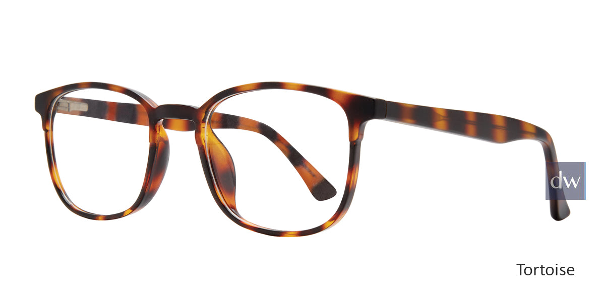 Tortoise Affordable Design Chandler Eyeglasses.