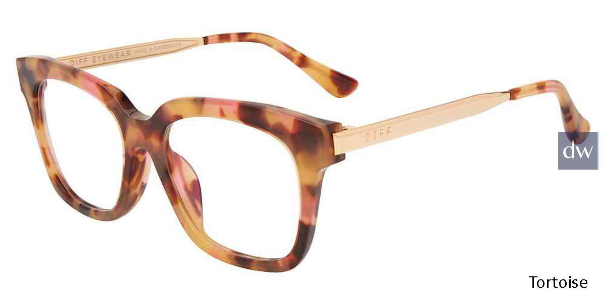 Tortoise Diff Bella-Xs Eyeglasses