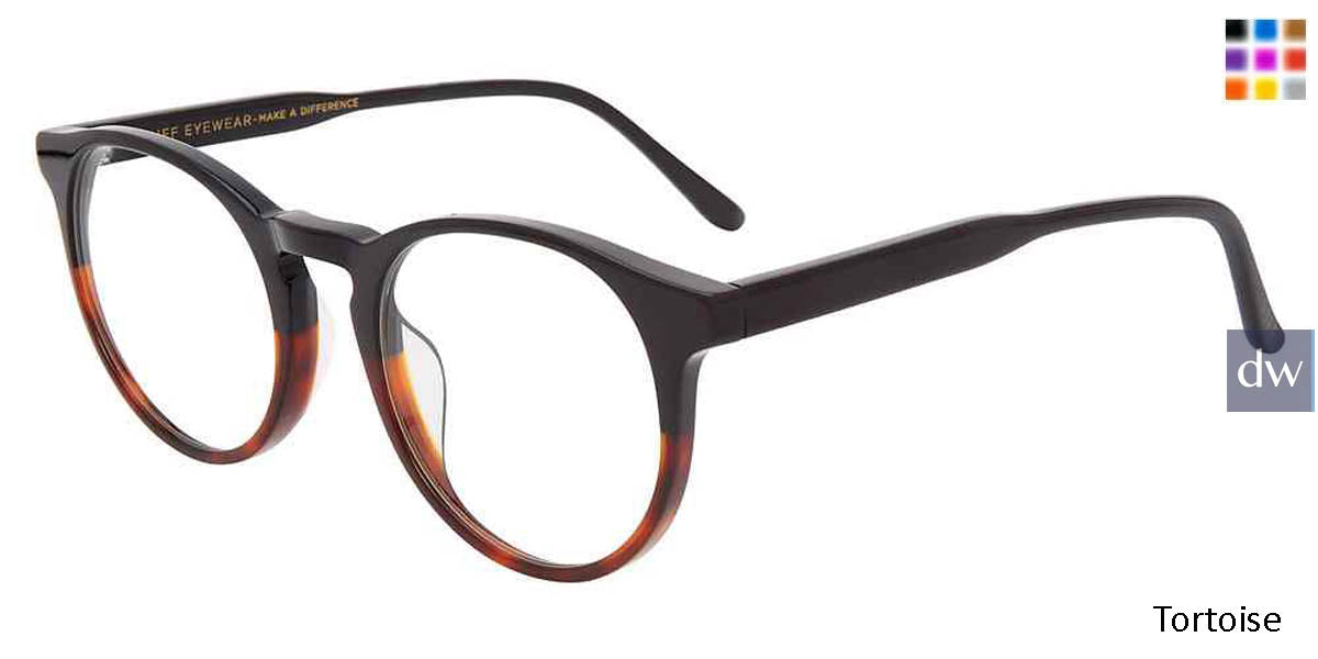 Tortoise Diff SAWYER-w/-blue-light-lens Eyeglasses