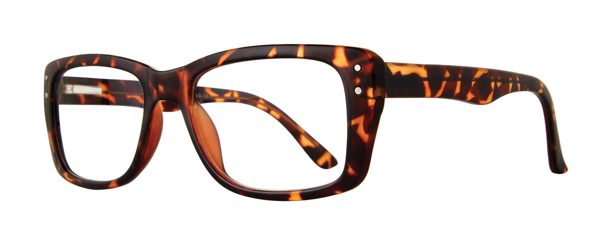Tortoise        Affordable Designs Captain Eyeglasses