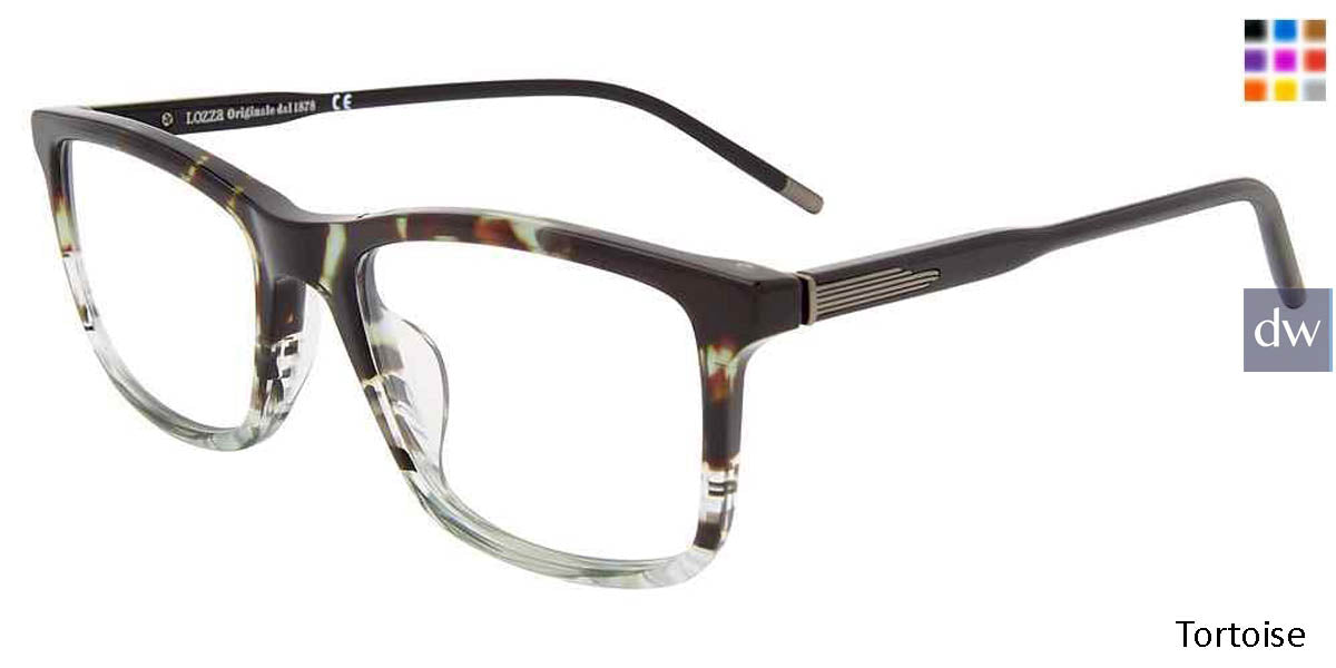 Tortoise Lozza VL4237 Eyeglasses