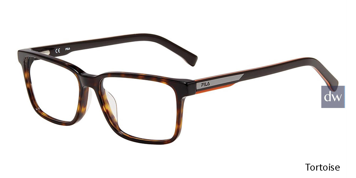 Tortoise Fila VF9349 Eyeglasses