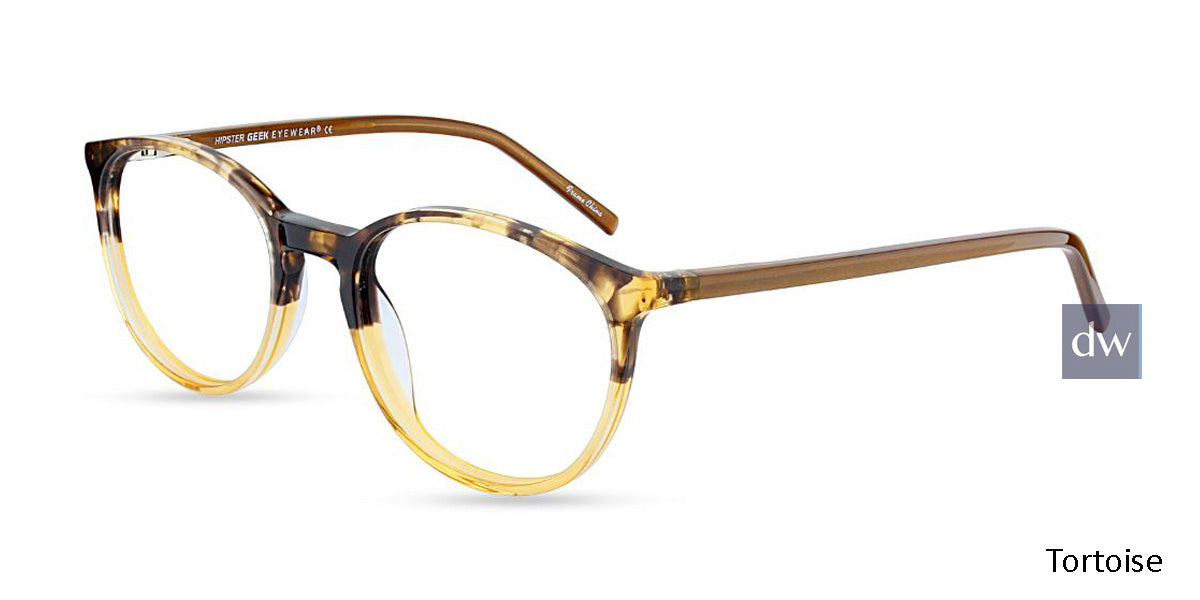 Tortoise GEEK Hipster Eyeglasses