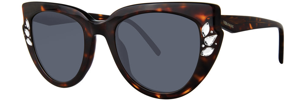 VERA WANG Crystal Sunglasses