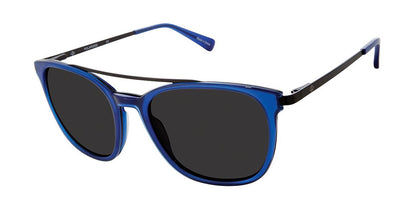 Trans Blue Sperry LEEWARD Polarized Sunglasses.