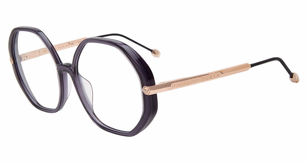 Transparent Grey PHILIPP PLEIN OPTICAL VPP053S