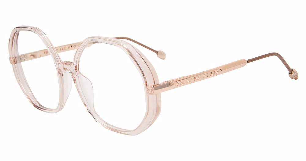 Transparent Pink PHILIPP PLEIN OPTICAL VPP053S