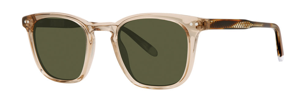 Original Penguin The Long men's square acetate sunglasses in Travertine — polarized