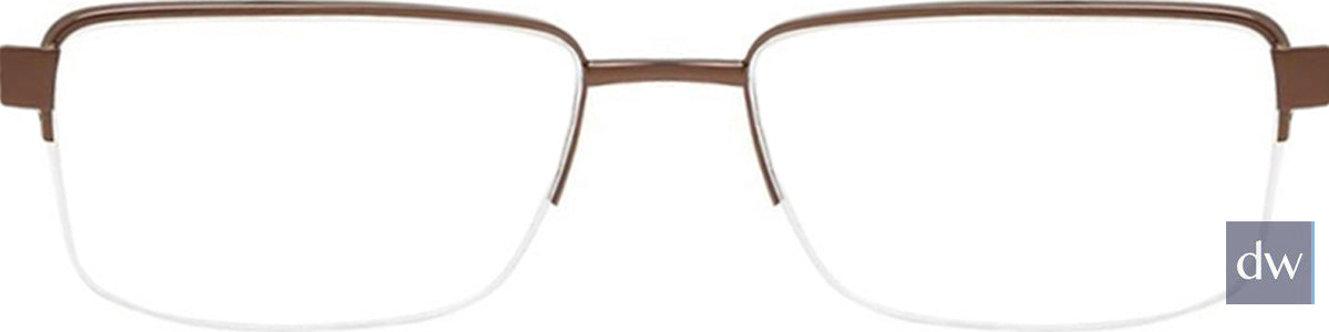 Dark Brown c02 Champion Triad Eyeglasses.