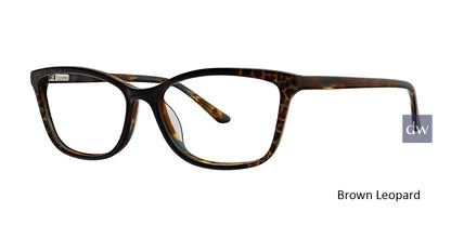 Brown Leopard Xoxo Trieste Eyeglasses.