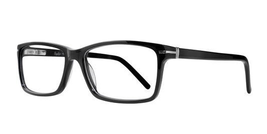 Black Brooklyn Heights Troy Eyeglasses