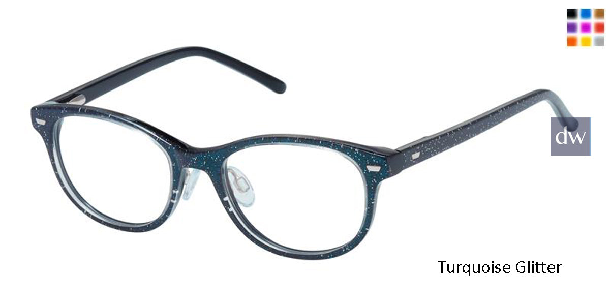 Turquoise  Superflex Kids SFK-227 Eyeglasses