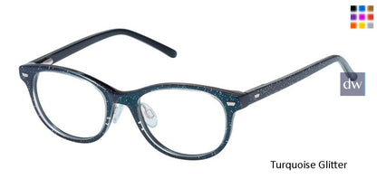 Turquoise  Superflex Kids SFK-227 Eyeglasses