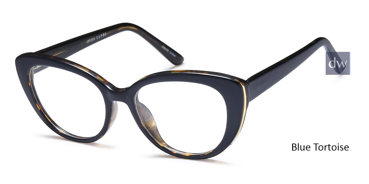 Blue Tortoise CAPRI 4U UP306 Eyeglasses